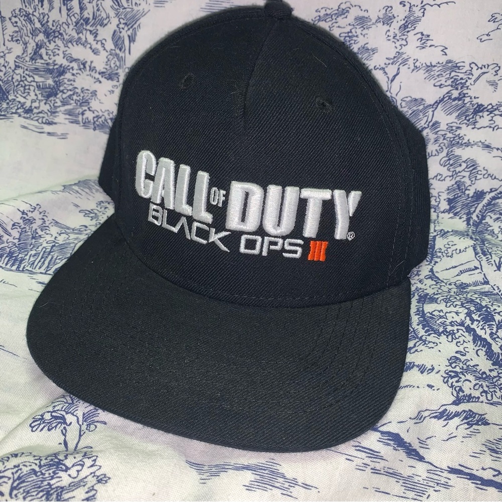 CALL OF DUTY BLACK OPS III Ball Cap Hat 2015 Snap Back Nice Clean